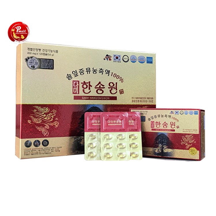 DAMI HANSONGWON TINH DẦU THÔNG ĐỎ  HỘP 120 VIÊN