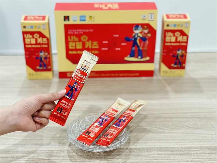 Tinh chất thiên sâm Heaven 1 Nano Kids – 30 gói